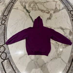 Balenciaga Hoodie Mens Oversize XS Purple